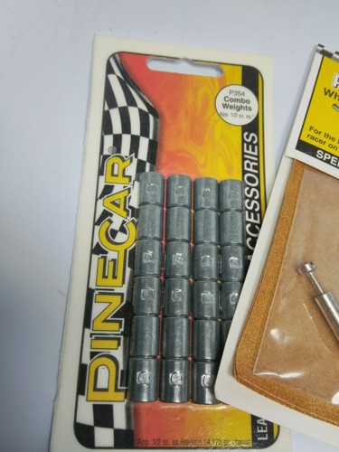 Pine Wood Derby Lot Accessories Scouts