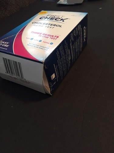 First Check Home Cholesterol Test Kit - Two Tests / Box ( 1 total chol , 1 HDL )