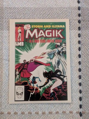 MARVEL 1ST COVERS TRADING CARDS SERIES II CARD 18 MAGIK 1 BY JOHN BUSCEMA 1991