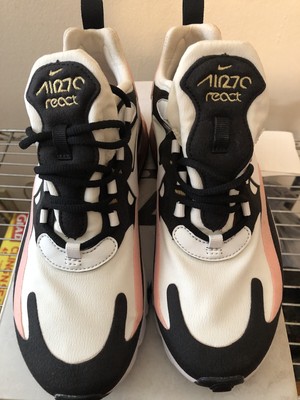 Size 7.5 - Nike Air Max 270 React Coral Black W