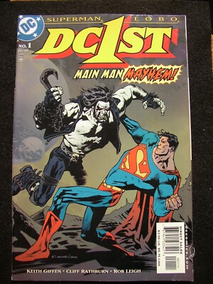 DC 1st, Superman & Lobo, DC, 1, bagged & boarded