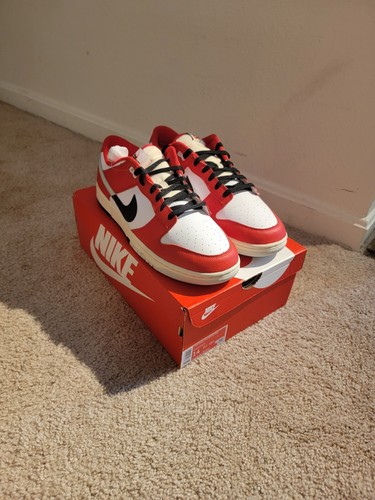 靴 NIKE Dunk Low Retro PRM Chicago Split Nike Dunk Low Retro PRM Chicago Split DZ2536-600 Men US 6