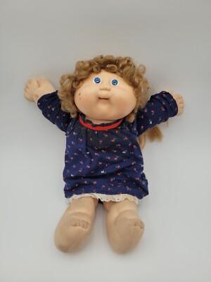 Cabbage Patch Kids Doll Head Mold 17 Corn Silk Brown Wheat