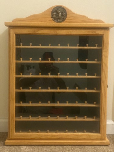 Display Case/ Cabinet, Holds 63 Golf Balls On Tees  29.5