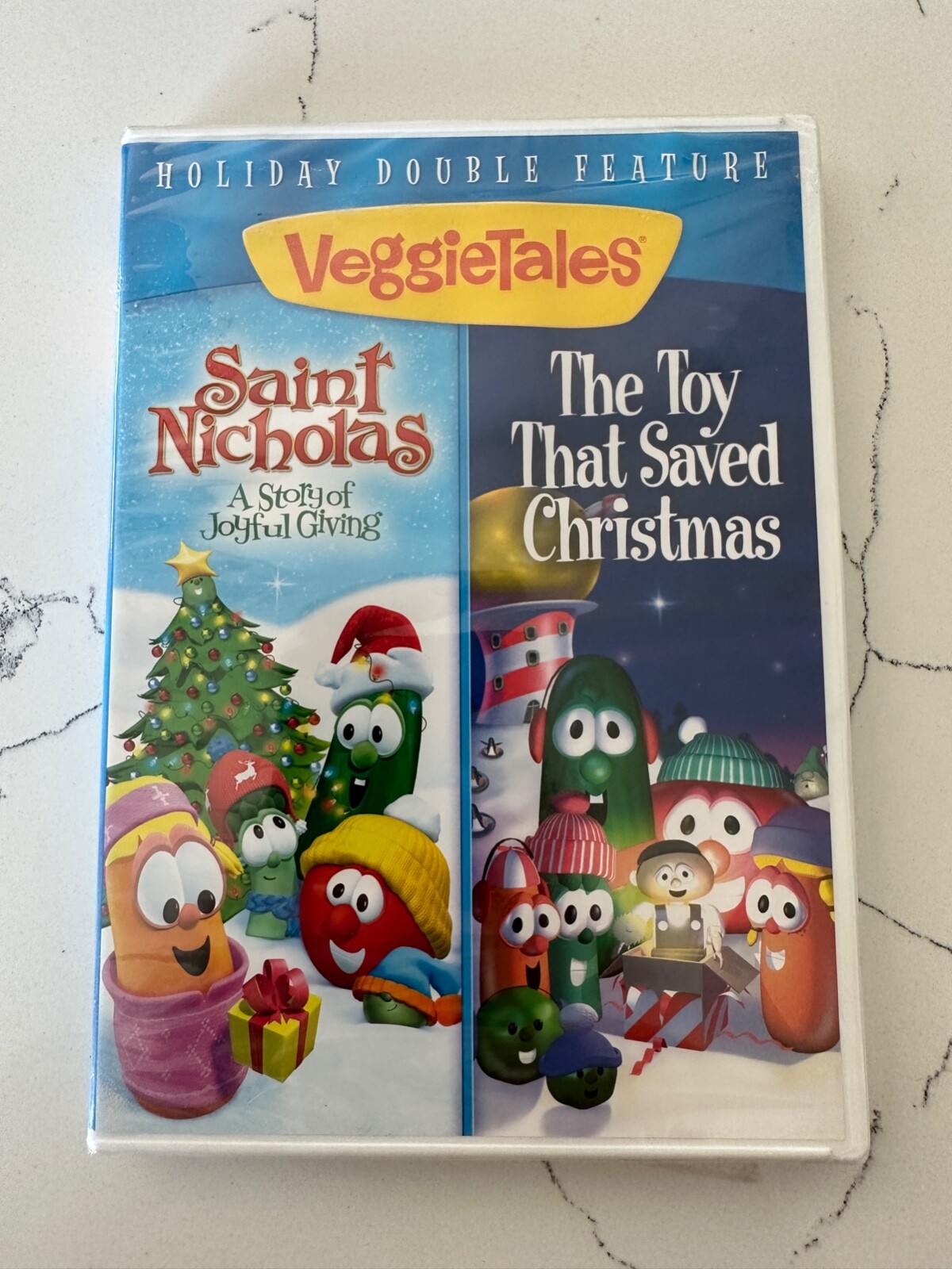 その他 Vt: Toy That Saved Christmas + St. Nicholas [DVD] Amazon.com: VeggieTales (The Toy That Saved Christmas