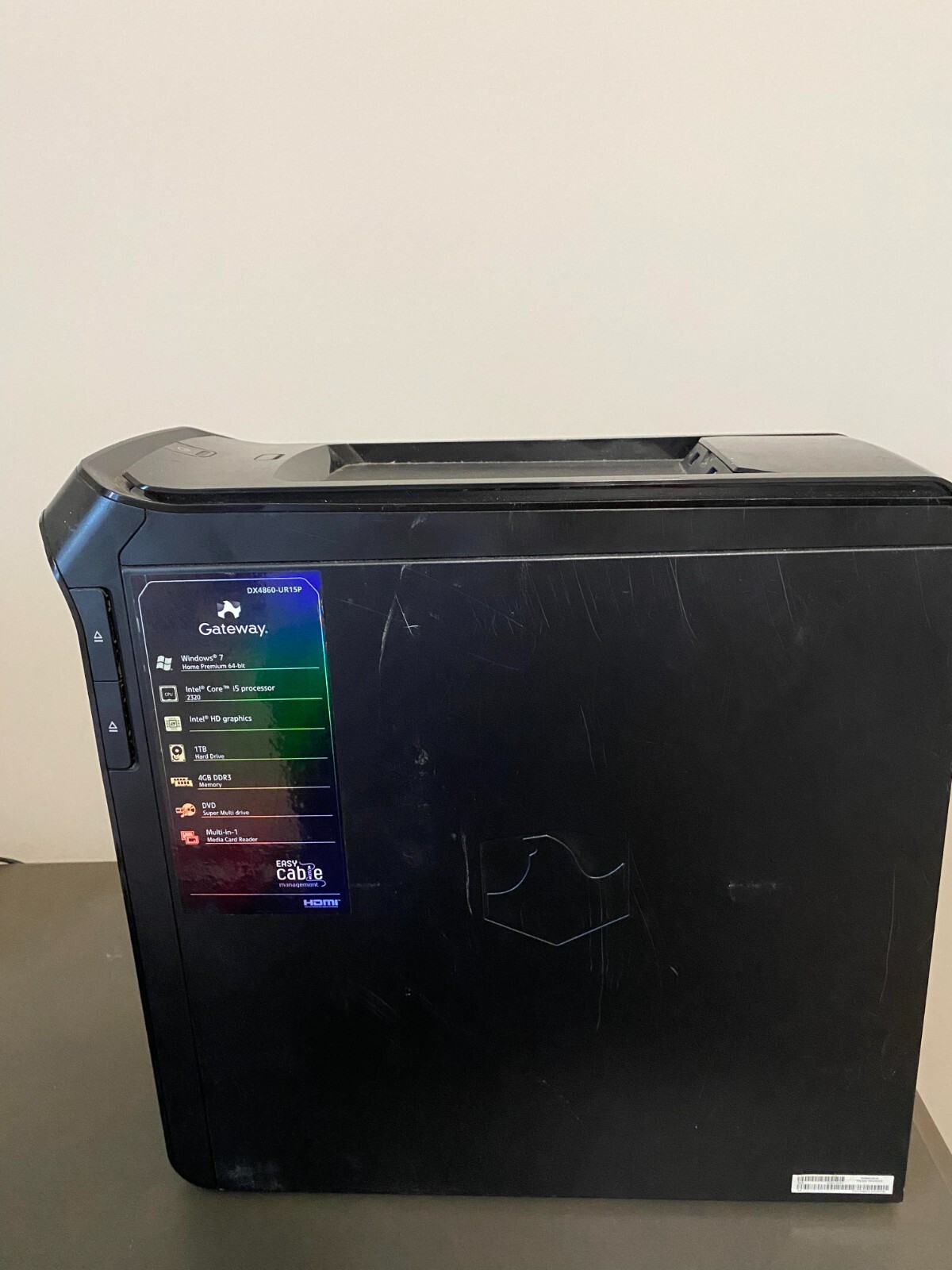 デスクトップ型PC Gateway Core i5-7400/8G/500G/DVD/Win10 Gateway All-in-One PC One ZX6900-49 (PW.GAF02.016) Intel