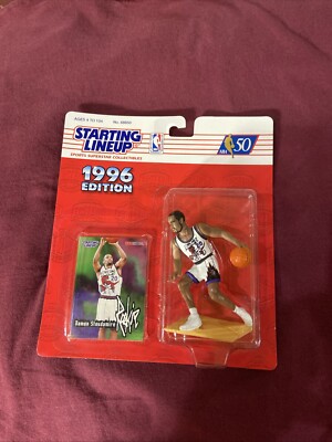 1996 Edition Damon Stoudamire Starting Lineup Figure NBA 50th