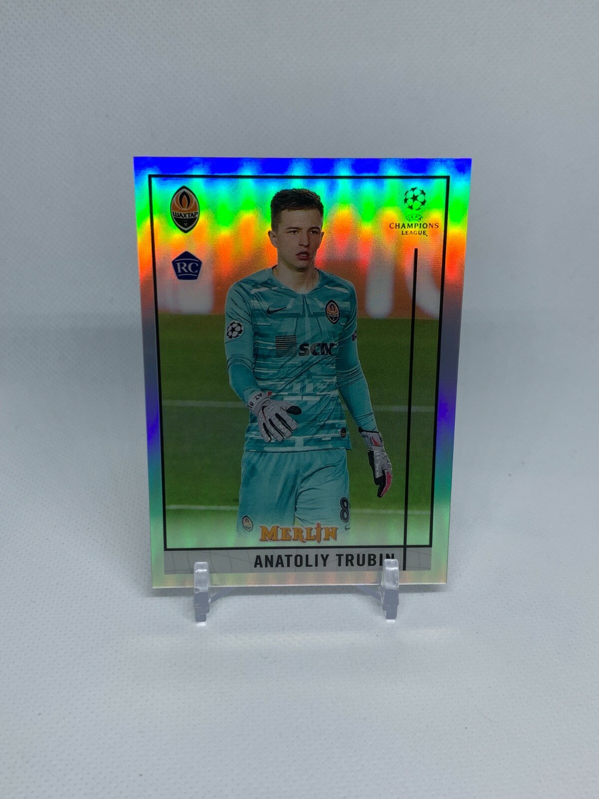 2020-21 Topps Merlin Chrome UEFA Anatoliy Trubin Rookie