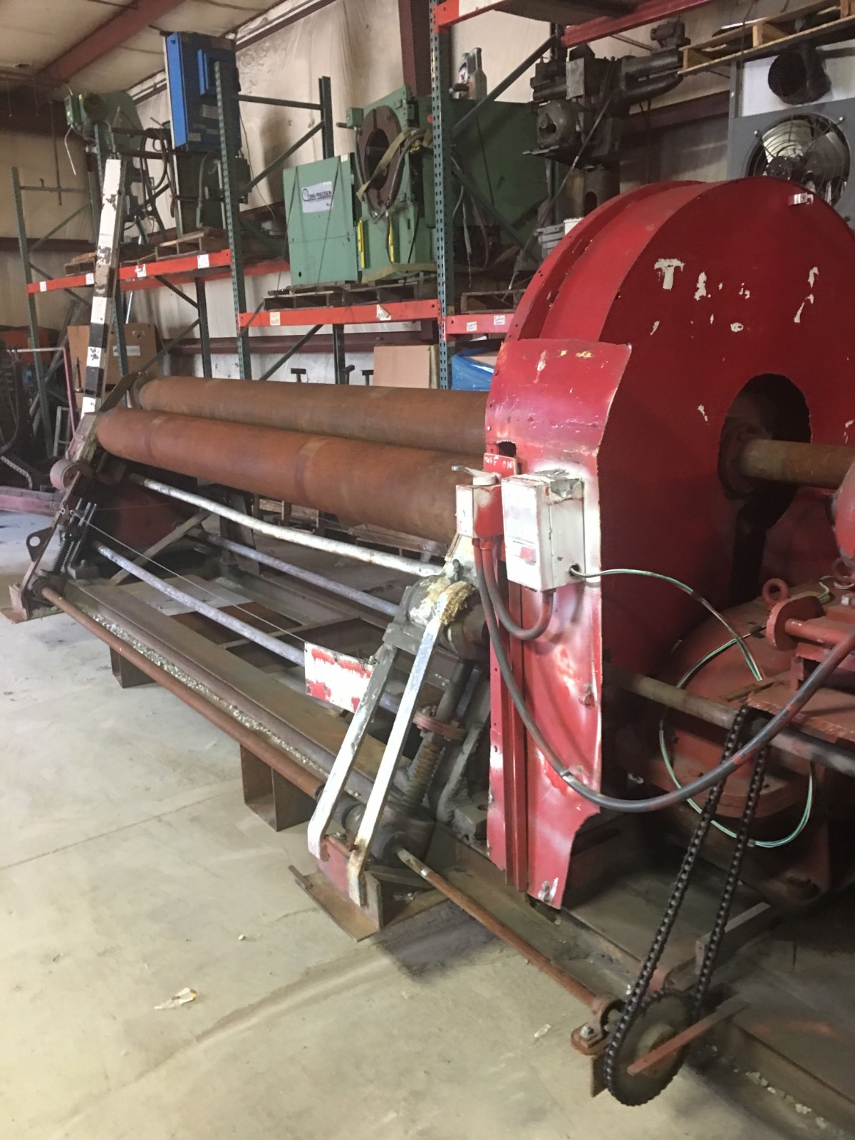 Power Rolls - 10' Plate Rolls, 1/4