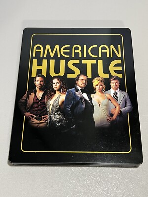 American Hustle - 10th Anniversary SteelBook (4K Ultra HD + Blu-ray) -No Digital