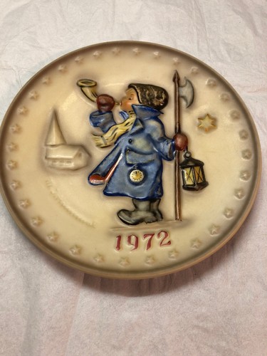1972 Hummel 2nd Annual Plate M.J. Hummel Goebel 7 1/2