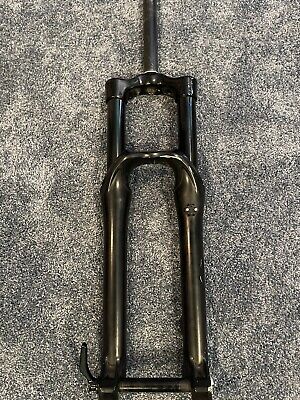 black 26in marzocchi bomber xc600 tst2 100mm travel suspension fork 145746654187