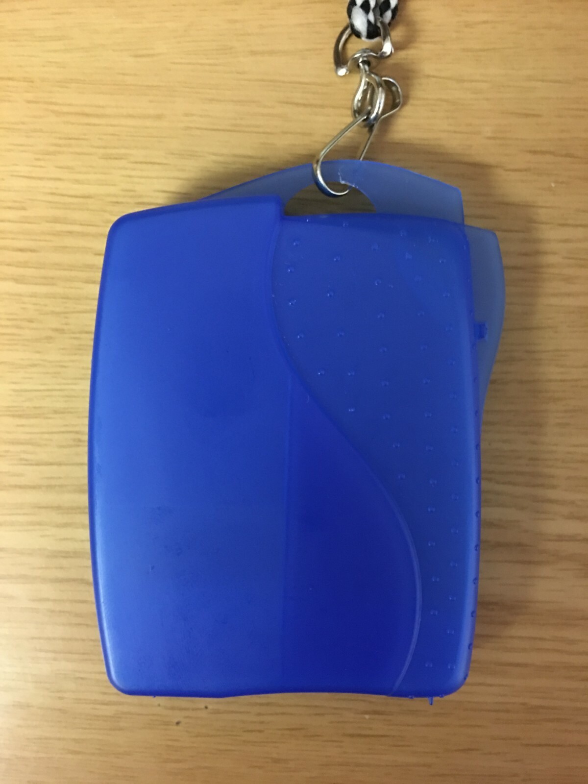 Lot of 5 - Pocket Size Mini Travel Case, Pill Box, ID Holder (4½ × 3¼ Blue) New