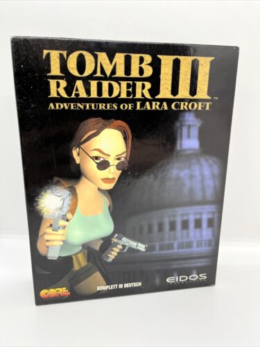 PC - CD-ROM - Tomb Raider III - Adventures of Lara Croft - 3 - Big Box
