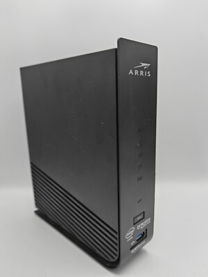 ARRIS SBG6950AC2 Cable Modem & Wi-fi Router 1900Mbps No Power Cord Turns On