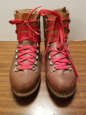 hiking in logger boots