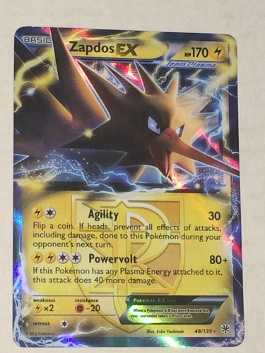 Zapdos Ex Plasma Storm 48135