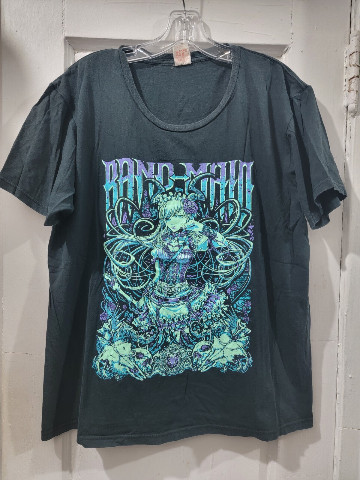 BAND-MAID KAgaMI Tシャツ Band-Maid One Man Tour Kagami 2017 Black T-Shirt L Japanese