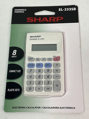 SHARP HandHeld Calculator. EL-2335B. NEW.