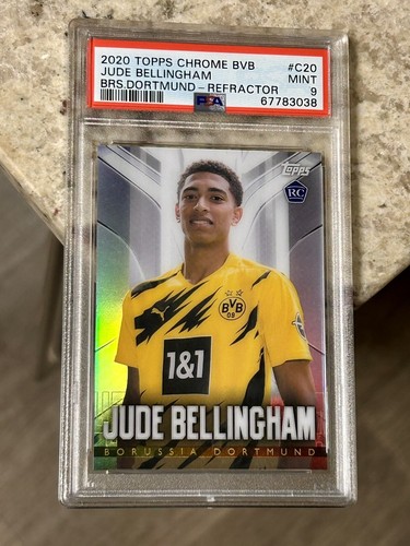 その他 2020 21 topps chrome Bellingham psa9 2020-21 Topps Chrome UEFA Jude Bellingham #68 RC Rookie