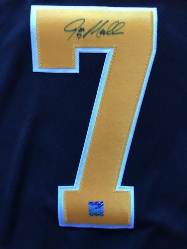 Joe Mullen Autograph ccm Jersey And Photo