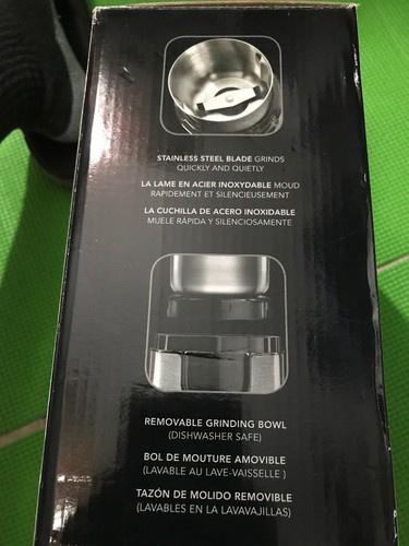 KitchenAid Blade Coffee Grinder Kit in Onyx Black