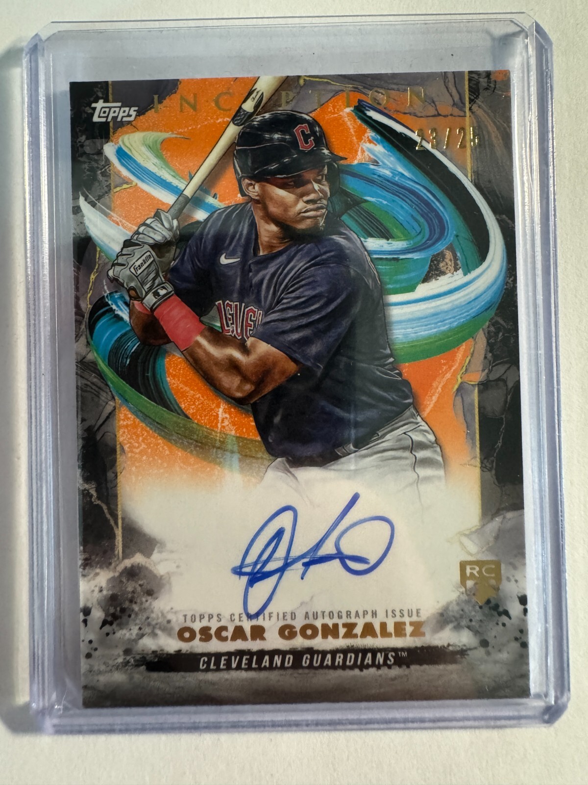K218,538- 2023 Topps Inception Emerging Stars Auto Orange