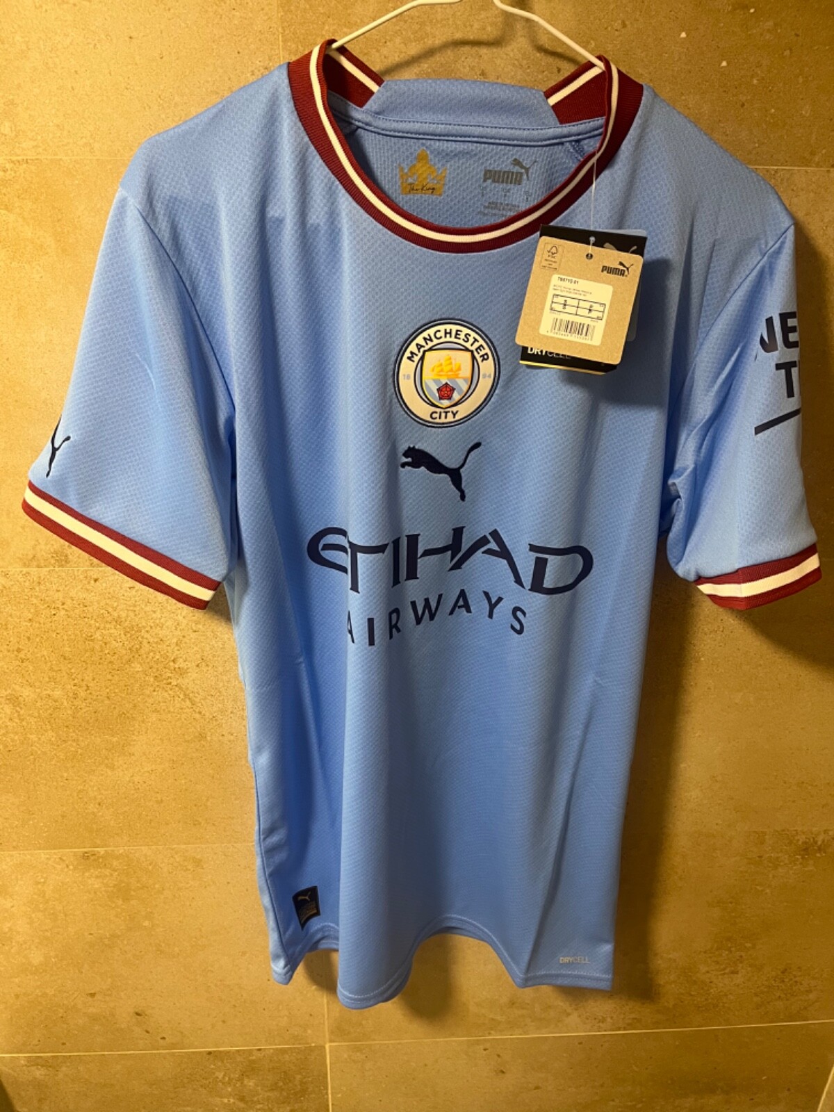 Manchester City 22-23 ホーム Manchester City F.C. Home 22/23 Authentic Jersey Men | PUMA