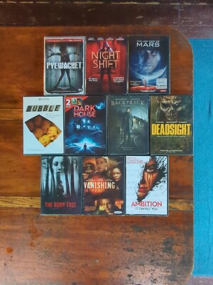 Horror Fright DVD Lot Huge 10 New Sealed And 7 Pre-Owned In VGC  17 TOTAL DVDS