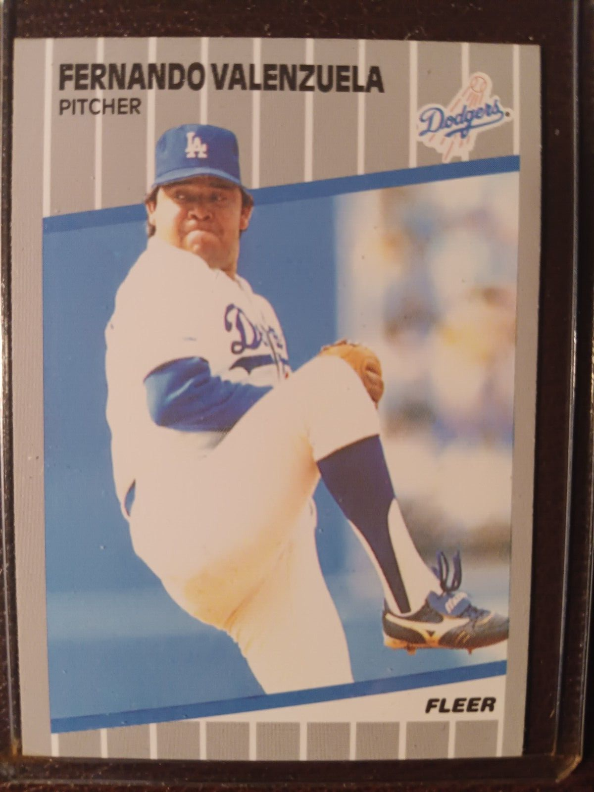 超特価SALE開催！ FERNANDO VALENZUELA DODGERS 1989 FLEER BASEBALL CARD #76 | eBay 応援グッズ