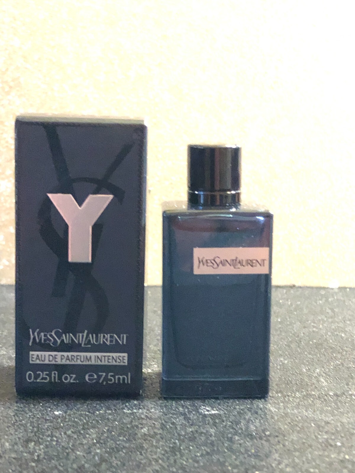 YSL Y EAU DE PARFUM INTENSE MINI SIZE 0.25 FL OZ FLUID | eBay