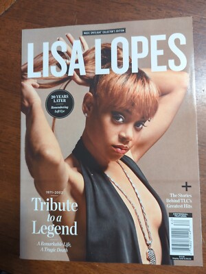 LISA LOPES - TRIBUTE TO A LEGEND TLC 2022 CENTENNIAL SPECIAL Magazine  RP