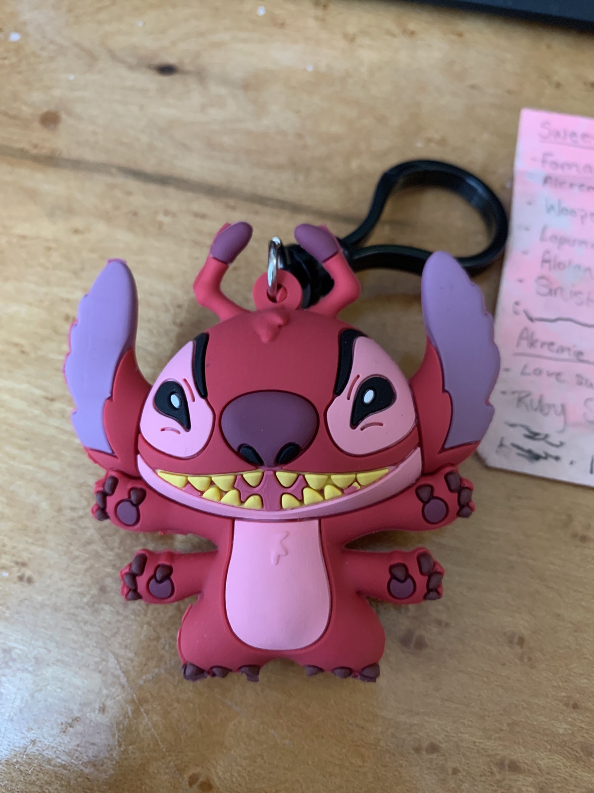 Disney Keychain Lilo and Stitch Hand Made Experiment 626 Stitch Keychain  for Backpack Disney Ornament Fall Holiday Christmas Disney Gift -   Denmark