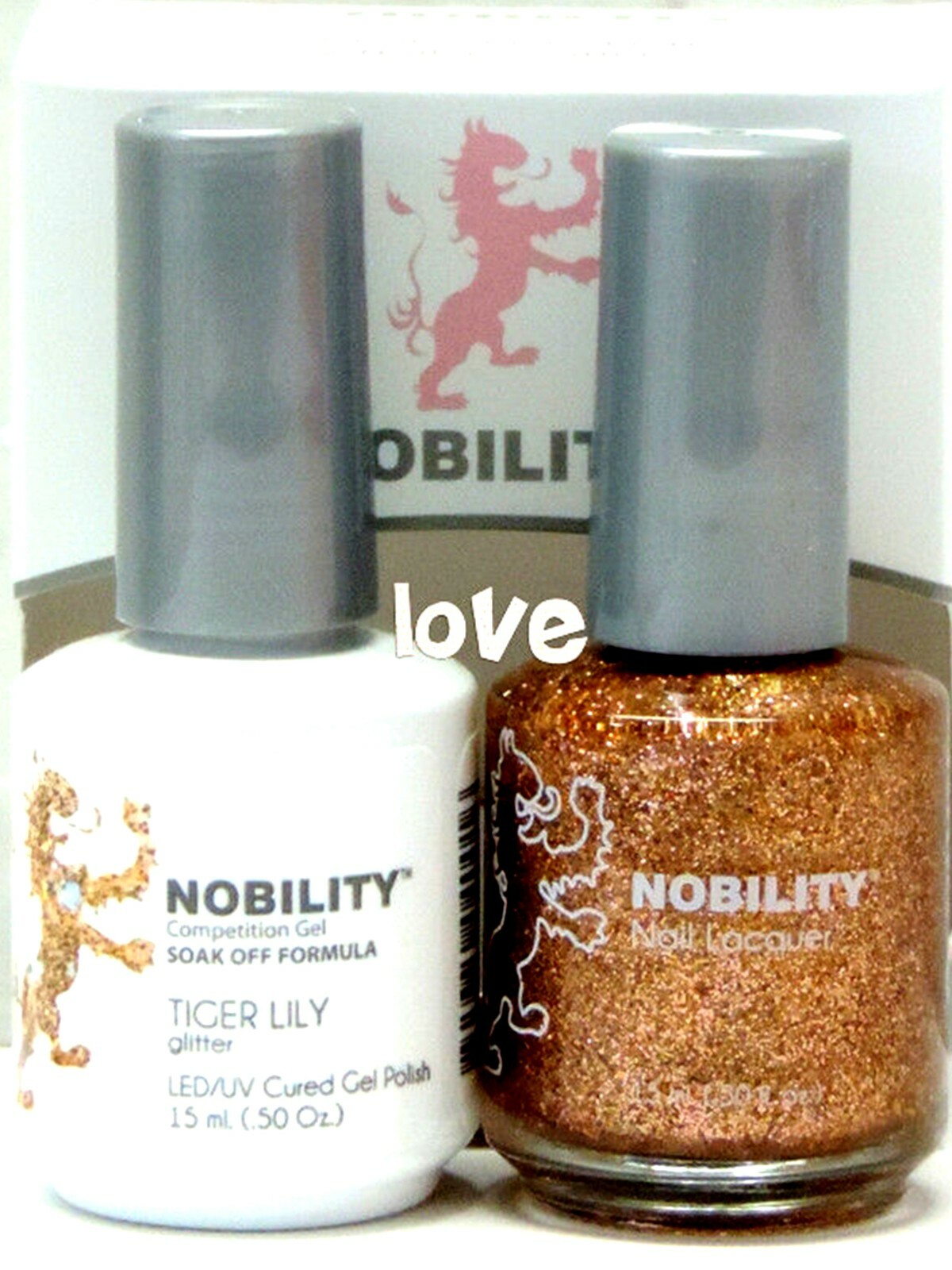 定番のお歳暮＆冬ギフト NOBILITY Gel Duo Color Gel UV/LED 0.5fl.oz Polish Nail ネイルカラー・マニキュア