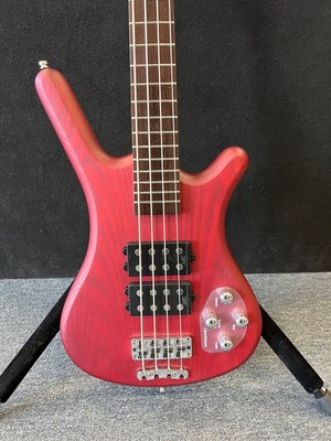 Warwick Rockbass Corvette $$ 4- String Bass. Burgundy Red Stain. New! w/bag 