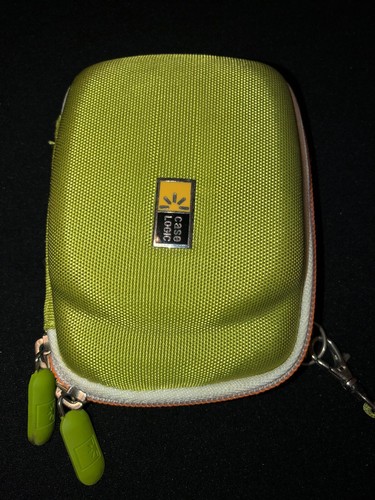 Case Logic ECB-1 EVA Compact Digital Camera Case Carry Bag Lime Green EUC
