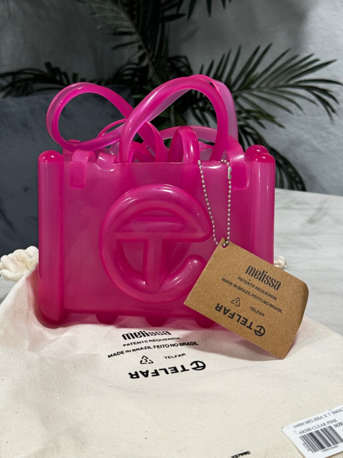 (US発）Telfar x Melissa スモールゼリーショッパー Melissa X Telfar Small Jelly Shopper - Pink