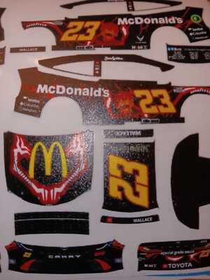 2024 Bubba Wallace #23 Jujutsu Kaisen1/64  Peel&Stick Decals
