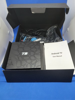 T9 Android 9.0 TV Box 4GB DDR3 RAM 32GB ROM RK3318 Bluetooth 4.0 Quad-Cor.