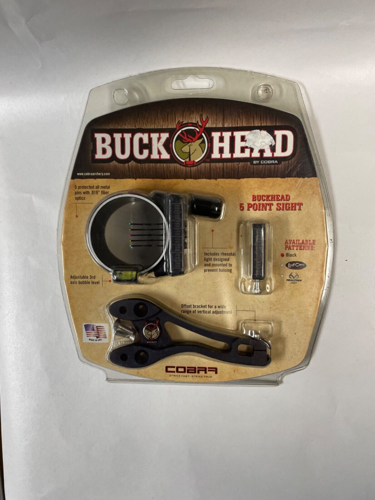 Buck Head by Cobra 5-Point Sight C-705Blk
