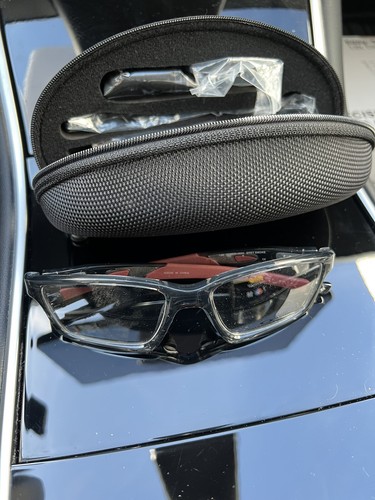 New Oakley Eyeglasses OX 8033 0655 Crosslink Sweep Grey Smoke W/Case