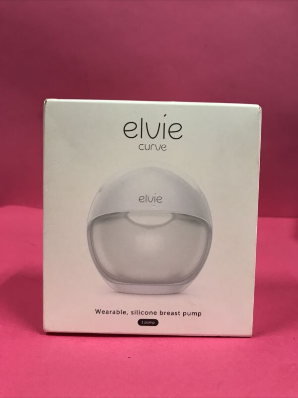 Elvie Curve Wearable, Silicone Breast Pump. (0547)