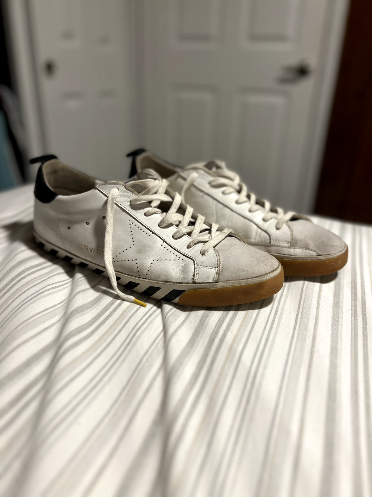 Limited Edition Golden Goose x Off White Virgil Abloh Superstar RARE Size 44 eBay