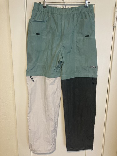 Stussy Nyco Convertible Pants Nylon Cotton Mens Medium