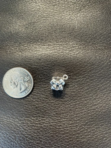 Retired James Avery Sterling Silver 925 Birthday Present Gift Box