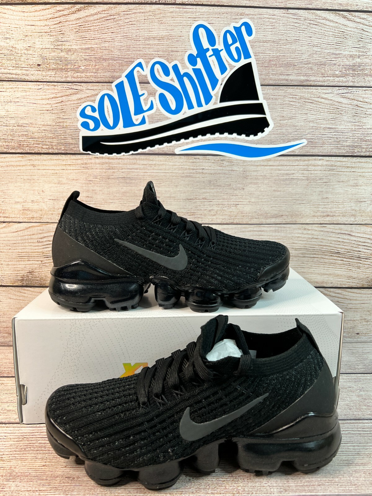 【NIKE】⭐︎美品⭐︎Air Vapormax 3 Triple black WMNS) Nike Air VaporMax Flyknit 3 'Triple Black' AJ6910-002