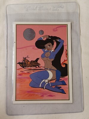 Chopper Chicks of Mars 1997 StudioE Kapitan Kartoon Ink  Promo Card 8
