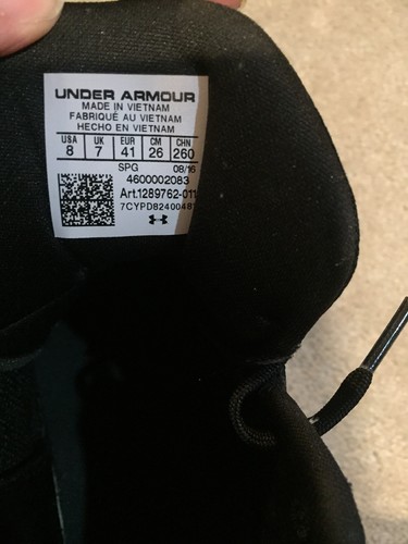 under armour Mens Football Hightop Cleats Size 8