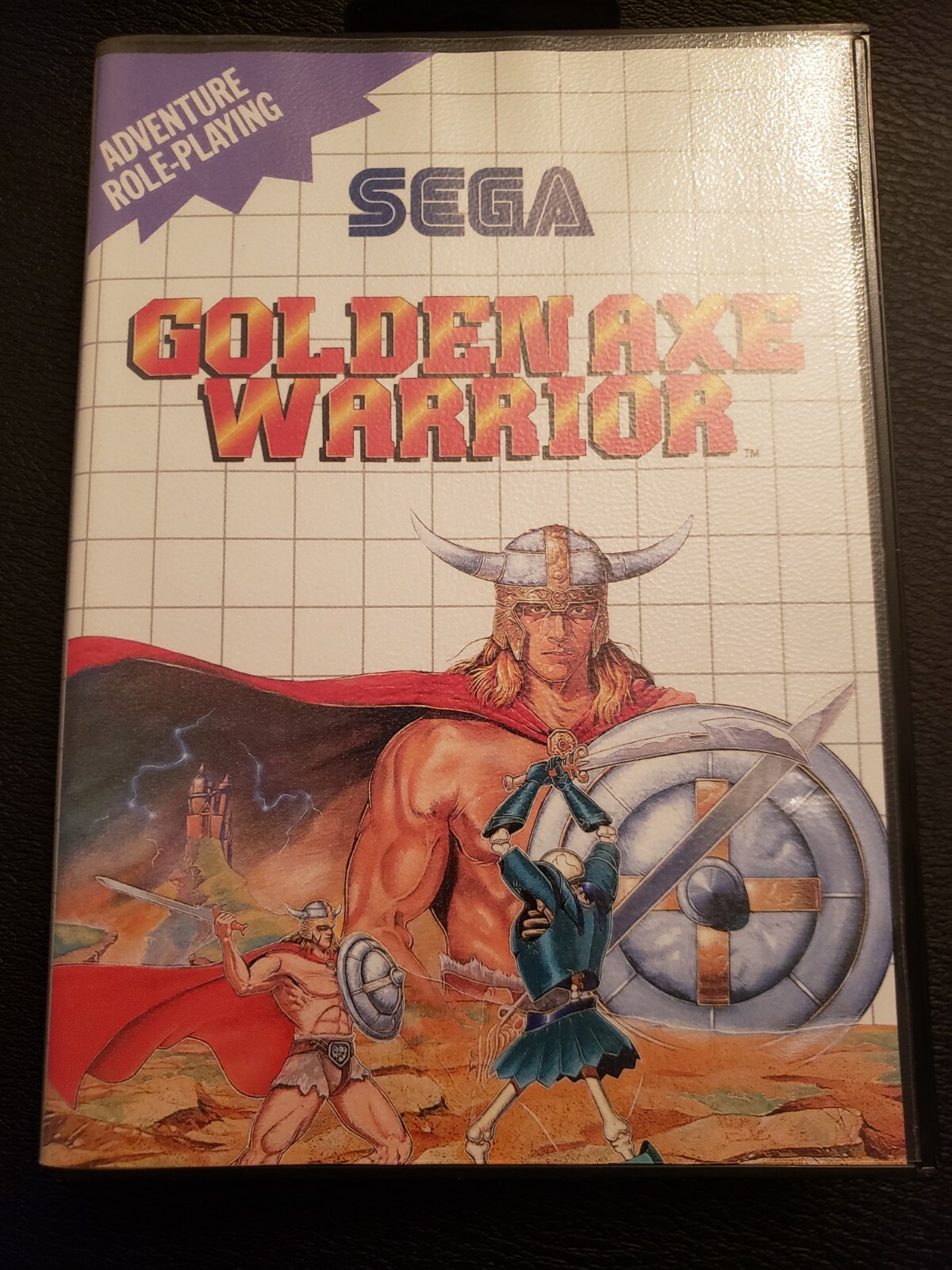 Golden Axe Warrior Game for SEGA Master System US Version