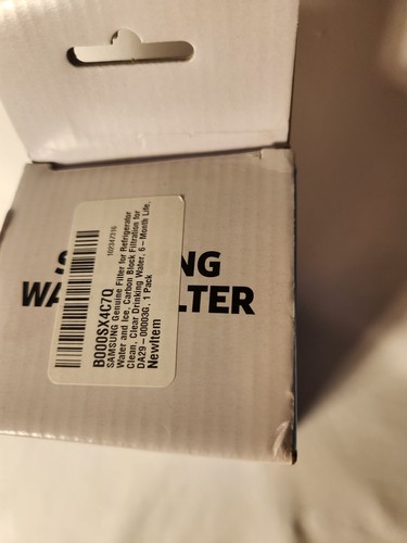Samsung Genuine  Replacement for DA29-00003G Refrigerator Water Filter New